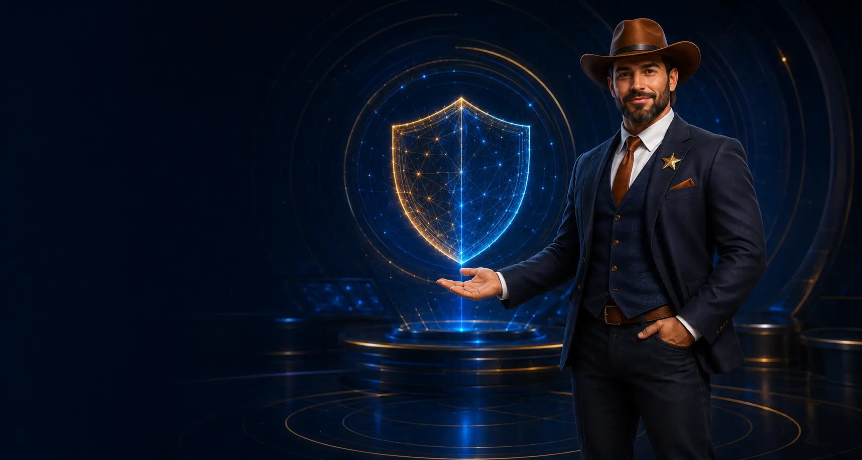 Billy Sheriff schützt die Agentenplattform